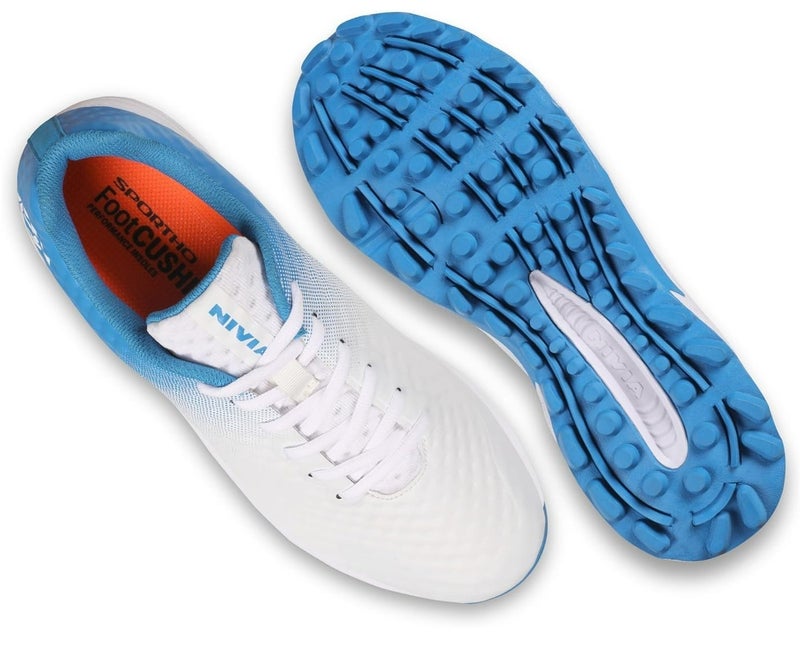 Nivia Crick 1000 Cricket Shoes | For Men and Boys | Rubber Outsole | Lightweight & Highly Durable - Image 1